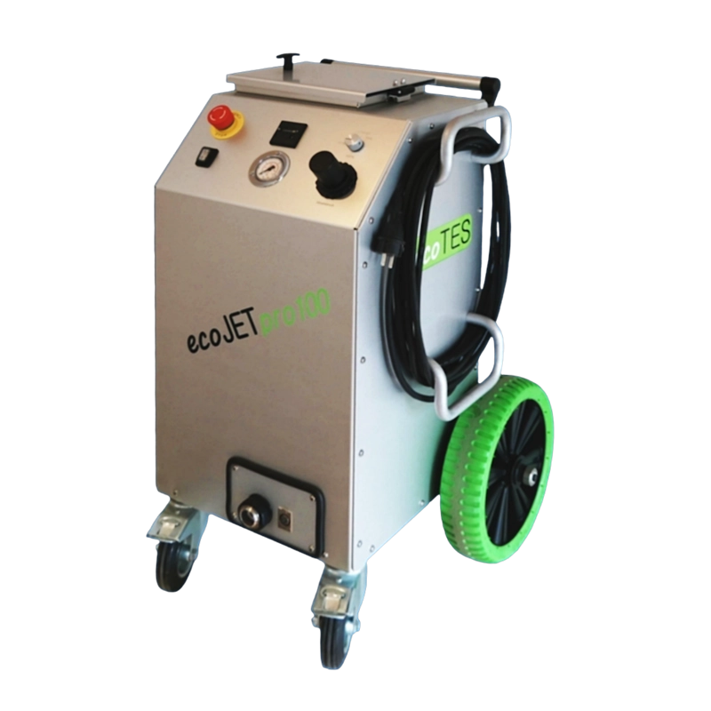 ecoJET PRO100 ecoJET PRO100 – Trockeneisstrahlgerät für den Dauereinsatz
