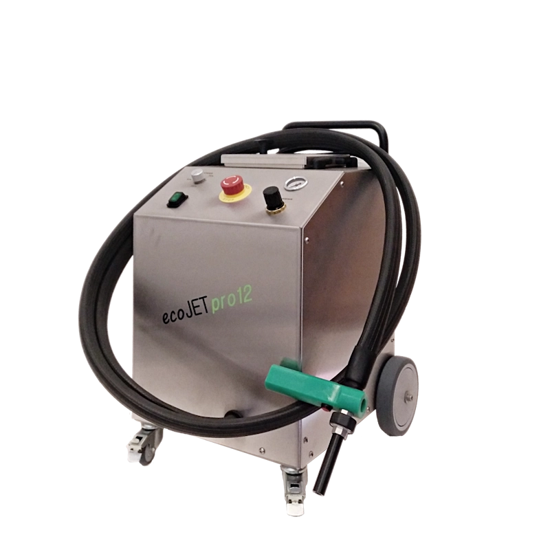 ecoJET PRO12 ecoJET PRO12 Trockeneisstrahlgerät mit Strahlpistole und Schlauch