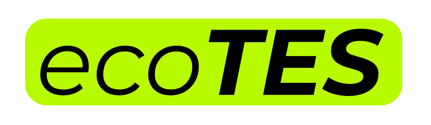 ecoTES Logo – Hersteller für Trockeneisstrahlgeräte und Trockeneisstrahltechnik